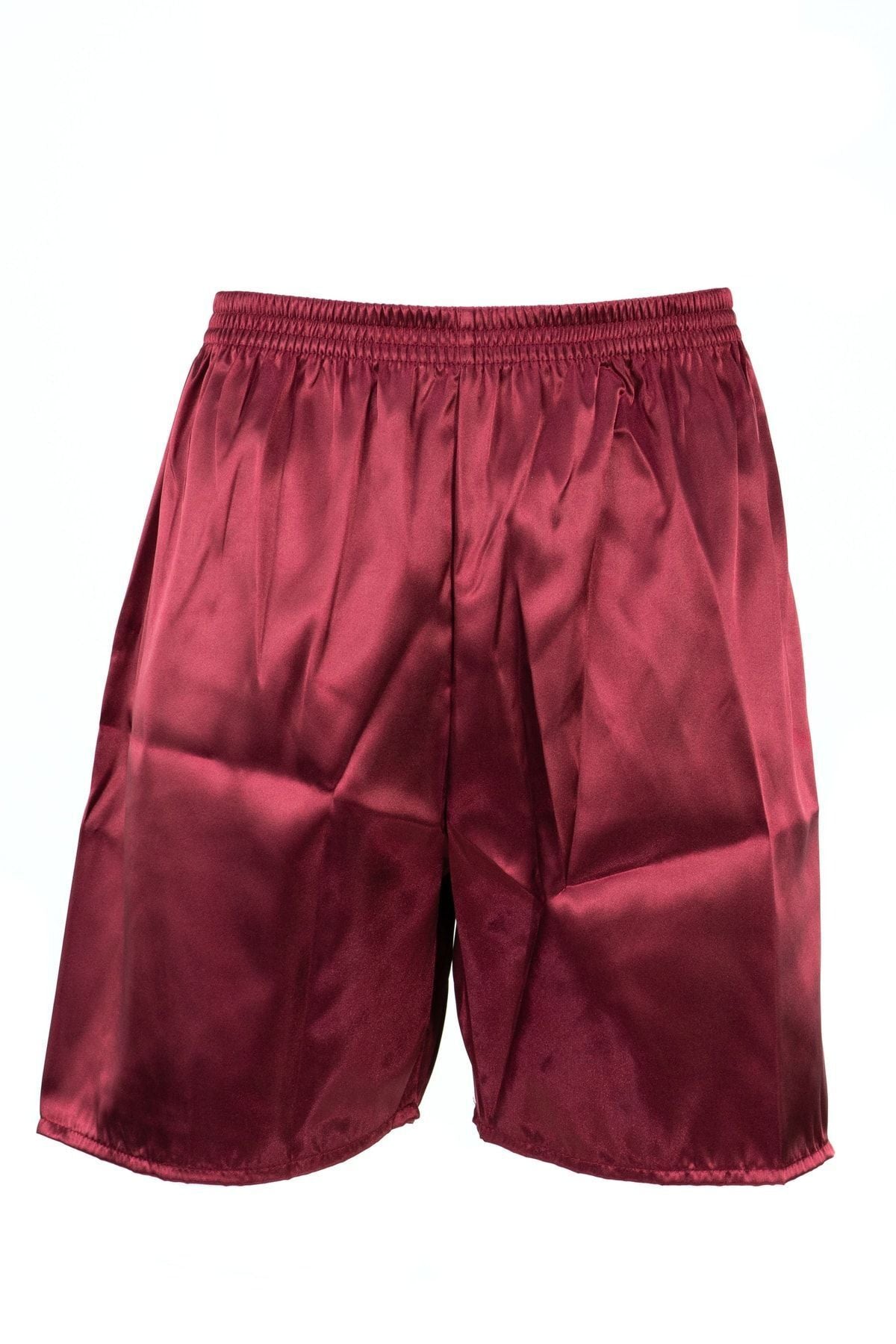 Erkek Şık Şerit Desenli Gömlek Yaka Cepli Pamuklu Kumaş Geniş Paça Saten Üçlü Pijama Takımı